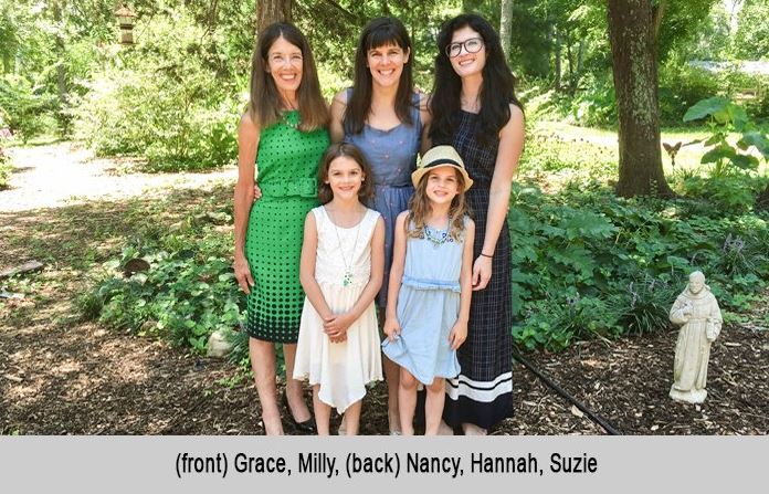 Grace, milly, Nancy Hannah, and Suzie